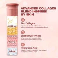 Boisson liquide orale au collagène OEM/ODM, riche en nutriments et en protéines, favorise l'élasticité de la peau avec de la vitamine C et du collagène de poisson
