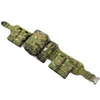 Article chaud Nylon 5-en-1 Combat Camouflage Ceinture de travail Équipement tactique multifonction pour les chasseurs et les amateurs de plein air