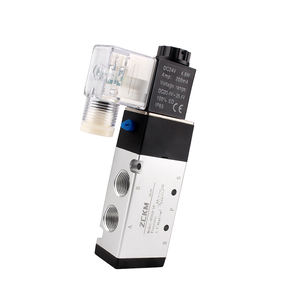 Yüksek kaliteli hava <span class=keywords><strong>Pilot</strong></span> kontrol 4V210 pnömatik aktüatör vanası 2/5 yollu hava kompresörü Solenoid vana - Product Image 6