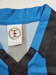 Camisetas de fútbol retro a rayas transpirables personalizadas camisetas y tops uniformes camisetas de fútbol Retro - Product Image 6