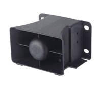 Klaxon d'avertissement de recul DC 12V 107DB coaxial pour camions miniers, de construction, poids lourds, chariots élévateurs et voitures
