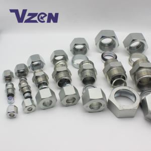 Паркер G/GR 1C/1D RN высокого давления NPT/ JIC/ <span class=keywords><strong>SAE</strong></span>/ BSP Метрическая гидравлическая втулка адаптер для оливкового режущего кольца гайка - Product Image 2