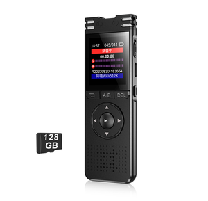 Zd70 128GB Kỹ Thuật Số Giọng Nói Kích Hoạt Ghi Âm Với Phát Lại Âm Thanh Thiết Bị Ghi Âm HD Thiết Bị Ghi Âm Cho Bài Giảng Các Cuộc Họp - Product Image 1