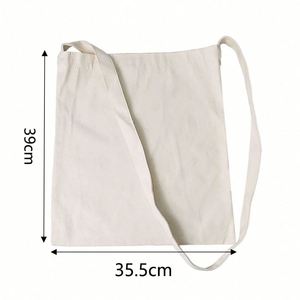 กระเป๋าผ้าแคนวาสสะพายข้างสำหรับผู้หญิง ขนาด 16oz 12oz แบบสั่งทำพิเศษ ลดราคา - Product Image 2