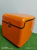 Coffre de livraison en fibre de verre pour moto et scooter, sacoche latérale pour moto, sac de livraison de repas, boîte arrière