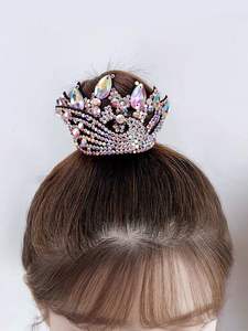 Сапфир, горный хрусталь, художественная гимнастика, Фигурное катание, корона, голова, детский танцевальный спектакль, волосы с повязкой на голову - Product Image 6