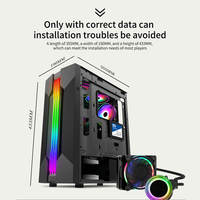 Alta calidad ATX/Micro-ATX Gaming PC Gamer Desktop Gaming Computer Cases and Towers