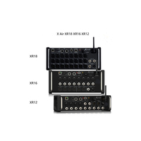 Console de mixage numérique XR18 contrôlée par tablette, boîte de scène audio/console de mixage en rack, comprend des oreilles de rack et des pare-chocs de protection