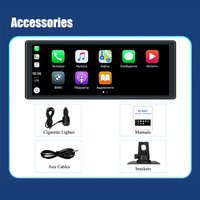 Écran Carplay 10,26 pouces, Android 64 Go, radios Bluetooth, écran tactile, caméra de recul, lecteur DVD de voiture, lecteur Android de voiture, Carplay