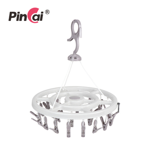 10/18/24 Clips Toallas Calcetines Circular PP Plástico Secado de ropa <span class=keywords><strong>Perchas</strong></span> de plástico para bebé - Product Image 4