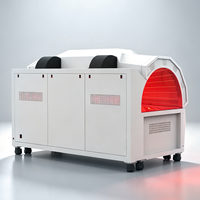Chambre de luminothérapie rouge motorisée pour tout le corps avec lit de luminothérapie LED et système multi-longueurs d'onde
