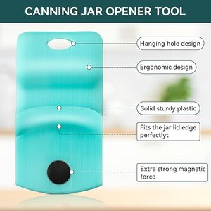 Ouvre-bocal magnétique pour bocaux de conserve, ouvre-bocal pour couvercles de bocaux à bouche normale et large, aimant puissant - Product Image 6