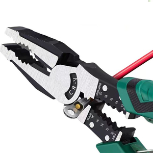 Venta Directa de Fábrica: Alicates Multifunción de Tres Piezas (Punta Fina/<span class=keywords><strong>Diagonal</strong></span>/Corte) en Verde, Acero Cromo Vanadio, Métricos, OEM - Product Image 3