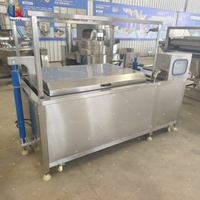 Machine de pasteurisation à bain-marie de type levage hydraulique pour sacs/bouteilles en verre/stérilisation des aliments en conserve