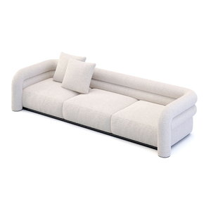Latest Design Factory Outlet Italian Light Luxury Nordic Modern Fabric Living Room Set Luxury DV-06 Latest Design DV-06 - Product Image 4