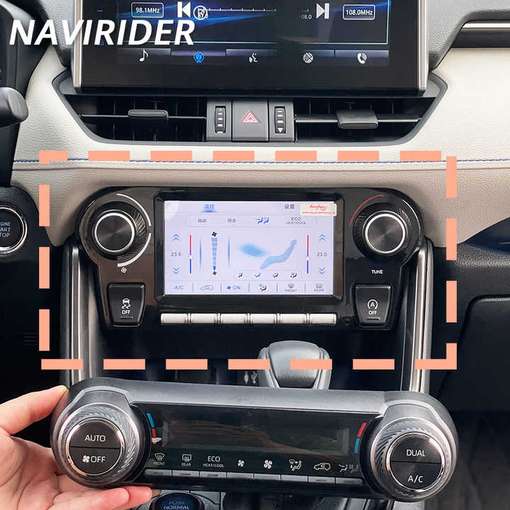 AC Panel for Toyota RAV4 - Climate Control & LCD Touch Screen