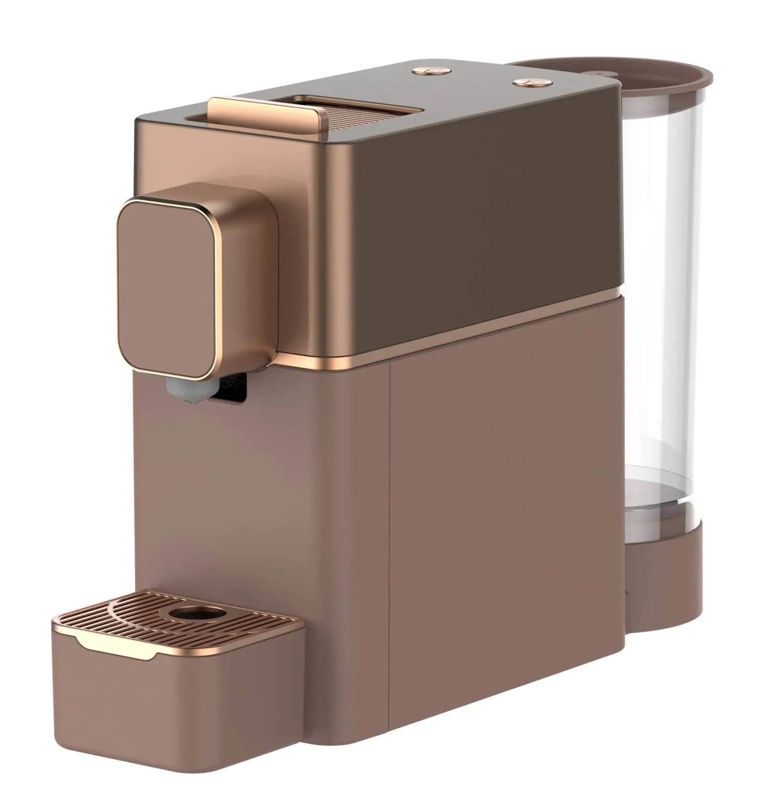 Pequeña y conveniente máquina de cápsulas de café de 19bar para negocio en casa compatible con su marca de cápsulas máquina de café