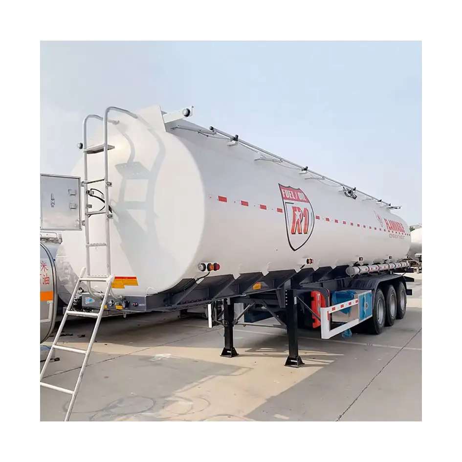 Китай новый и Подержанный 3 4 оси 40000/42000/45000 литров нефтяного топлива грузовик танкер полуприцеп для продажи