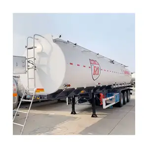 CHINA New And Used 3 4Axles 40000/42000/45000 Liters Oil Fuel Truck Tanker Tank Semi Trailer For Sale
