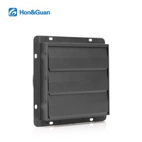 Ventilateur axial à faible bruit HONGGUAN, 300 mm, AC 110V, pales en aluminium, volets, ventilation d'entrepôt, moteur Eco-watt