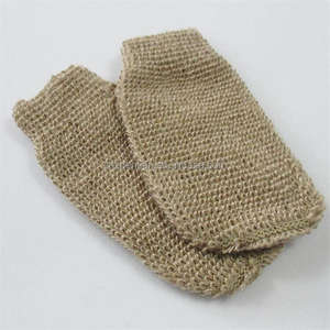 Bath Gloves for Shower - Bath Mitts Washcloths - Bath Gloves Exfoliating for Women and Men - <strong>Ramie</strong> and Jute <strong>Fiber</strong> - Product Image 4