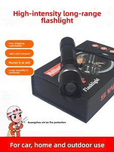 Linterna de Emergencia, Luz Potente Especial, Resistente a Terremotos, para Habitaciones de Hotel, Linterna de Búsqueda Recargable de Alta Potencia - Product Image 3