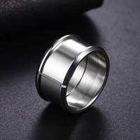 4mm 6mm 8mm Wolframstahl-Ringkerne, Blanko-Ring für Einlagen, DIY und individuelles Design