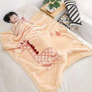 Factory Supply <strong>Large</strong> 2 Layer Thick Colorful Raschel <strong>Fleece</strong> Throw <strong>Blanket</strong> for Winter - Product Image 6