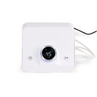 Ponceuse à ongles professionnelle sans balais 45000 tr/min 85W avec écran HD et pédale, vitesse variable, pour salon de manucure et pédicure