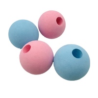 Boule de mousse Eva de haute densité, Logo personnalisé, boule d'antenne avec trou pour jouet, 5 pièces