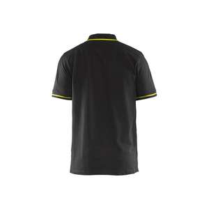 BLAKLADER - 338910509933XS Polo noir/jaune-EAN 7330509553763 T-SHIRTS ET POLO DE TRAVAIL - Product Image 2