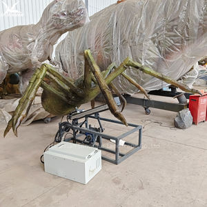 رنتولا العنكبوت الآلي الواقعي الرتيلاء المتحركة القفز المخيف زخرفة هالوين للتسوق استخدام في الأماكن المغلقة - Product Image 4