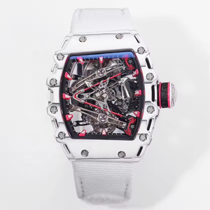 2026 Designer New Hollow Tourbillon Luxury Automatic Mechanical <b>Watch</b> 38-02 Fashion Carbon Fiber - Product Image 6