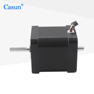 มอเตอร์สเต็ปเปอร์ Casun <span class=keywords><strong>NEMA</strong></span> <span class=keywords><strong>17</strong></span> แบบสองแกน ความหนา 48 มม. ความยาวแกนยื่น 24 มม. - Product Image 2