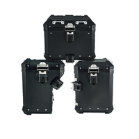 Pour BMW R1200GS R1250GS Adventure Adv LC 2014-2022 Sacoches latérales Top Case Protection Aluminium Sacoches arrière Sacoches de selle Coffre arrière