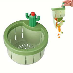 Cactus Sink Drain <b>Strainer</b> Press Automatic Dumping Basket Multi-functional Use Filter Net for Tub Kitchen Waste Collector - Product Image 6