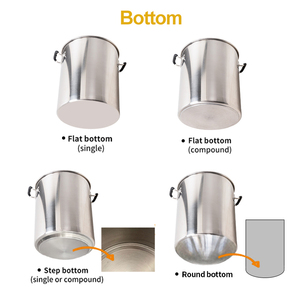 Fábrica OEM ODM, 1GAL-60 galones de acero inoxidable 304, mini Cubo de microcervecería para el hogar, hervidor de cerveza, olla, equipo de elaboración de cerveza