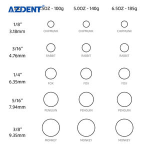 Bandes de caoutchouc élastiques dentaires, pour appareil orthodontique, pour bretelles de dents, en vogue, approuvé CE - Product Image 6