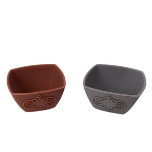 Silicone Teacup Square <b>Small</b> Kung Fu <b>Tea</b> <b>Cup</b> Household Drinkware Classic Design Drop Proof - Product Image 1