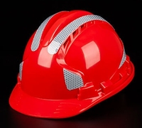 Casque de Sécurité Style JSP en Matériau ABS pour Construction Industrielle avec Bande Réfléchissante