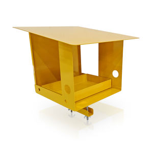 Estación de alimentación de pájaros salvajes JH-Mech con cuenco de alimentación extraíble Poste de alimentador de pájaros de acero metálico de alta calidad - Product Image 2