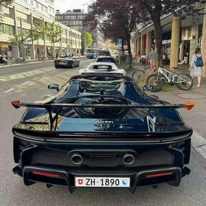 Per Ferrari SF90 Kit carrozzeria in fibra di carbonio SF90 aggiornato SF90FXX stile paraurti anteriore e posteriore gonna laterale Spoiler luci posteriori cofano - Product Image 6