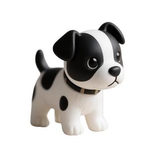 Ensemble de figurines de chien en PVC personnalisées, <span class=keywords><strong>bingo</strong></span> unisexe pour petit chien, modèle d'articulations mobiles, 12 pièces/ensemble, chien familial en plastique - Product Image 4