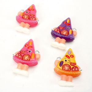 Jouet anti-stress personnalisé - Modèle de pizza réaliste imprimé en couleur - Jouet à presser pour soulager le stress pour enfants et adultes - Jouet Mochi - Product Image 5