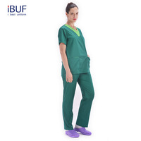 Vêtements de travail usagés prêts à l'emploi, personnalisables avec logo, vente en gros, vêtements d'occasion, blouses médicales, machine