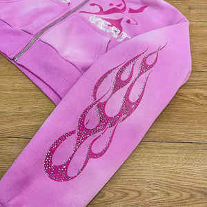 Venta al por mayor 420G 100% algodón liso personalizado peso pesado Sudadera con capucha angustia de gran tamaño en blanco piedra ácido Vintage lavado sudaderas con capucha para hombre - Product Image 3