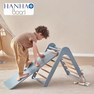 등반 프레임 신제품 Piklers 삼각형 세트 어린이 나무 아치 흔들 아치 램프 실내 드레이크 놀이터 장비 어린이 - Product Image 4