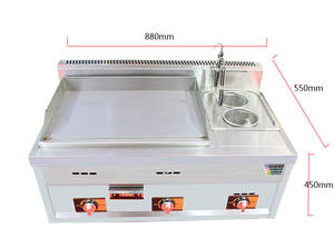 Fournisseur de la Chine plaques chauffantes électriques/à gaz commerciales équipement de cuisine de camion de nourriture mobile plaque chauffante de cuisine de restaurant à bon prix - Product Image 6