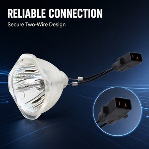 Lámpara de Repuesto para Proyector, Bombilla de Mercurio Compatible con EPSON ELPLP96 ELPLP97 ELPLP88 ELPLP87 ELPLP78 - Product Image 3