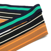 Bande élastique tissée à haute élasticité de couleur de taille personnalisée pour accessoires vestimentaires de ceinture